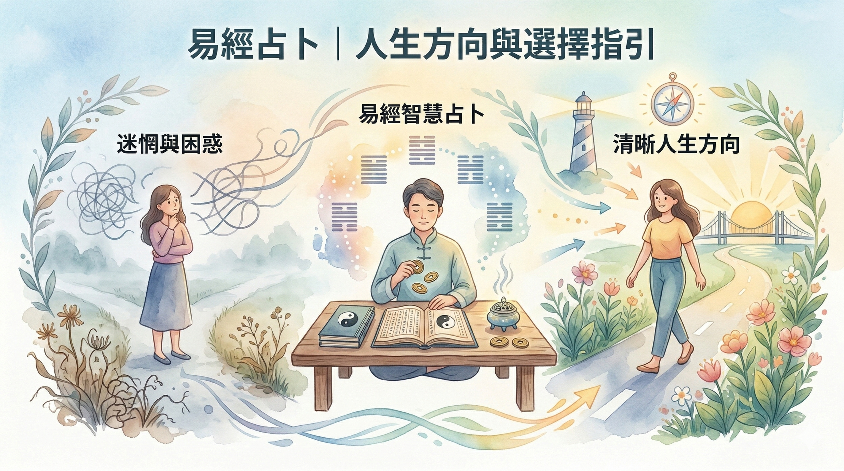 易經占卜｜人生方向與選擇指引