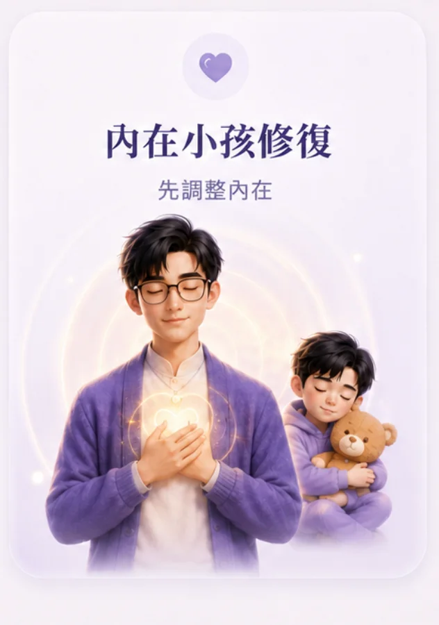 內在小孩修復,先調整內在